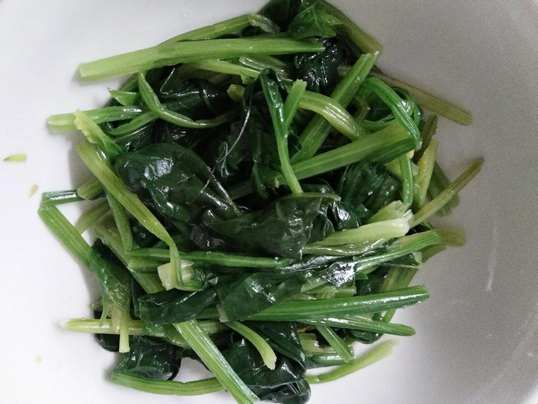 凉拌菠菜