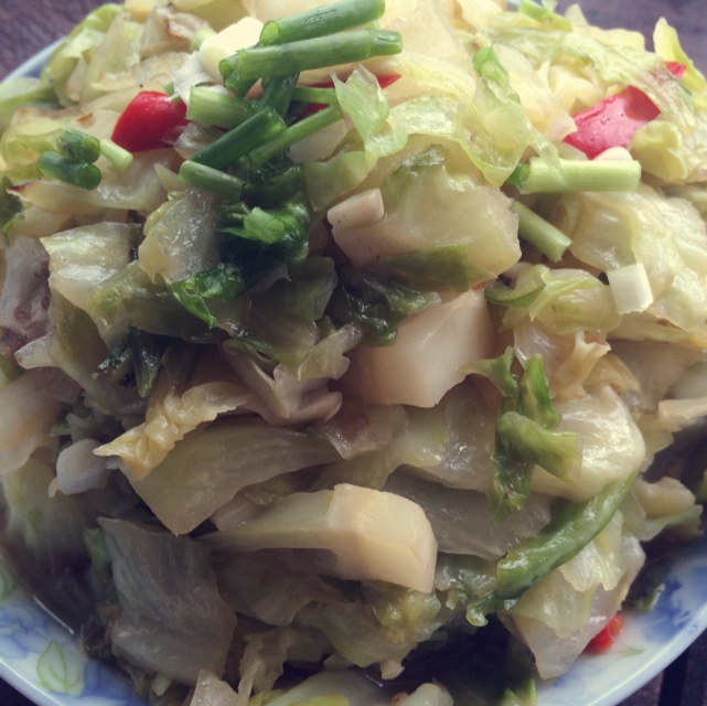 辣炒洋白菜