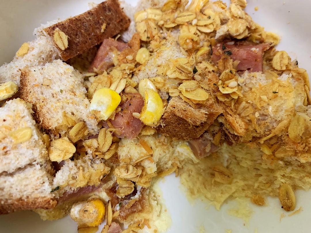 微波炉吐司布丁不比烤箱差嘛