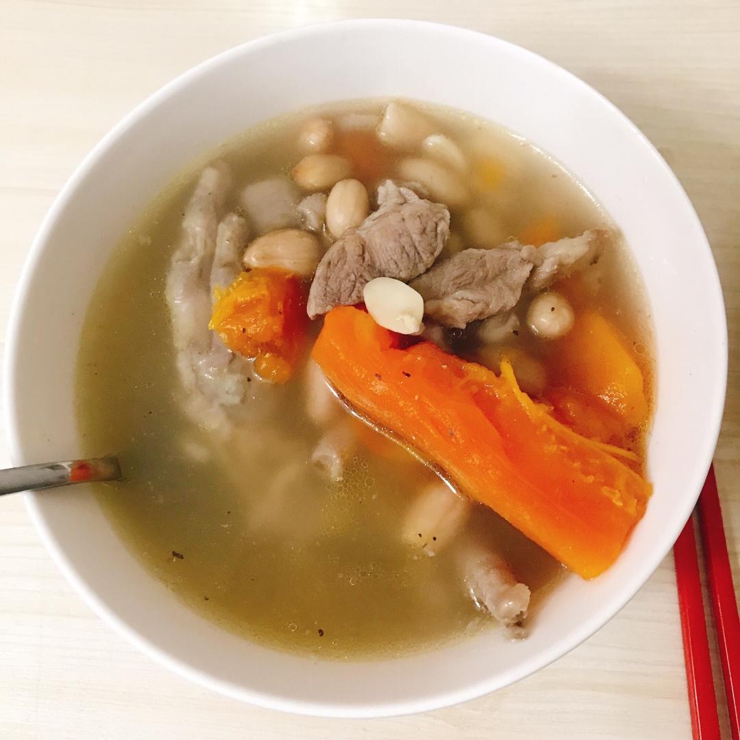 花生木瓜鸡脚汤