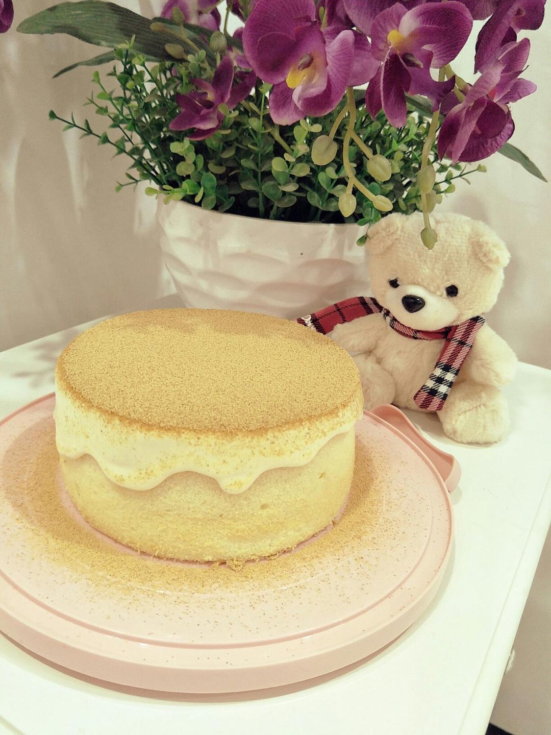 超好吃的豆乳爆浆蛋糕