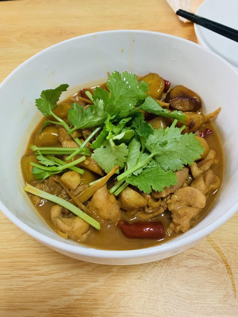 板栗烧鸡腿