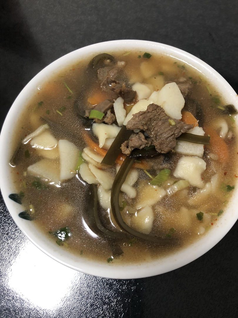 羊肉片儿汤