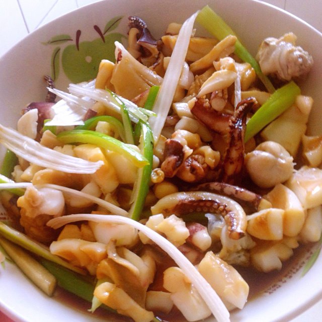 懒人版油淋鱿鱼