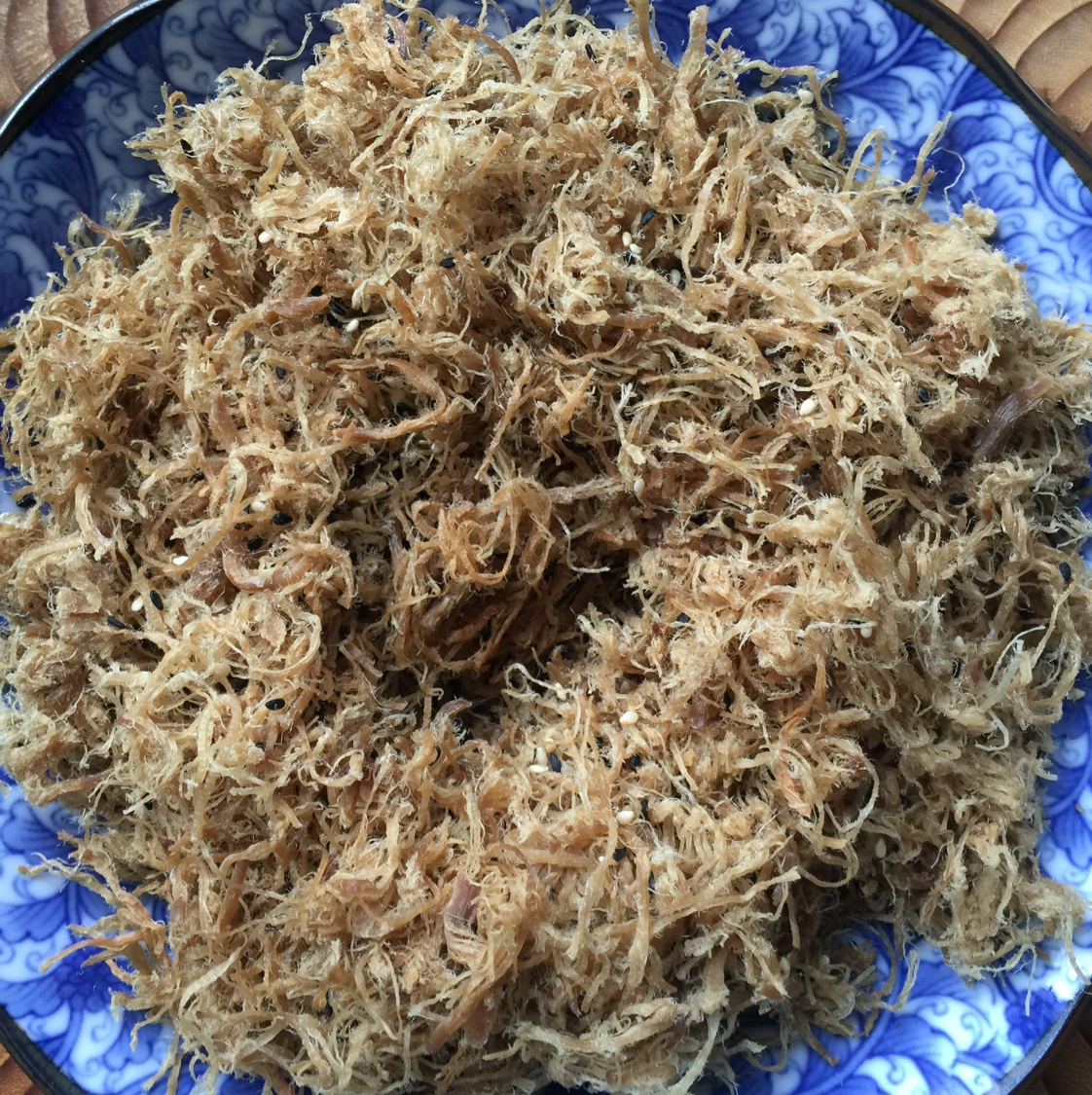 自制面包机肉松