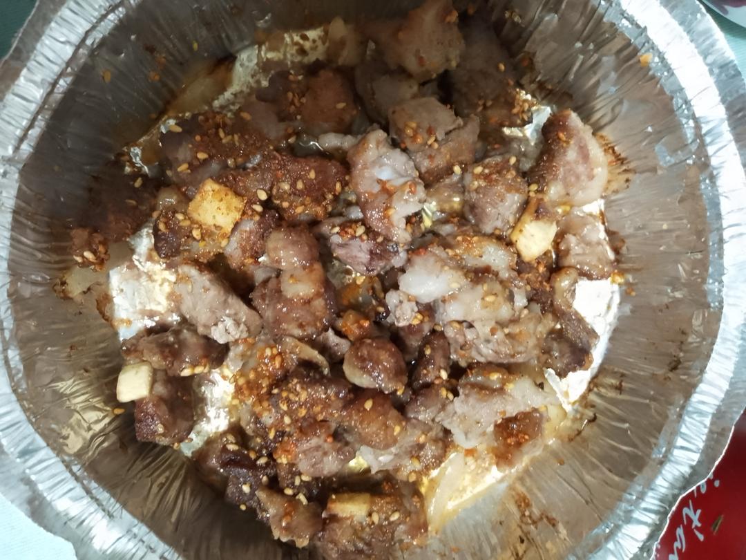 无签羊肉串（空气炸锅版接近炭烤口感）