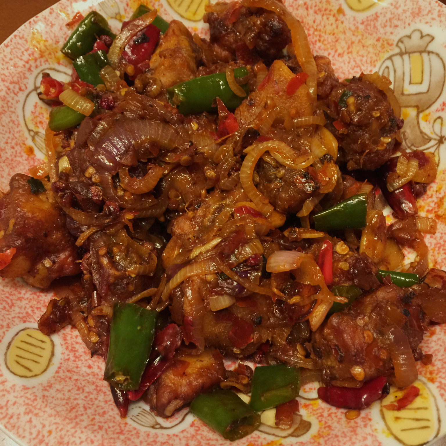 香辣干锅排骨