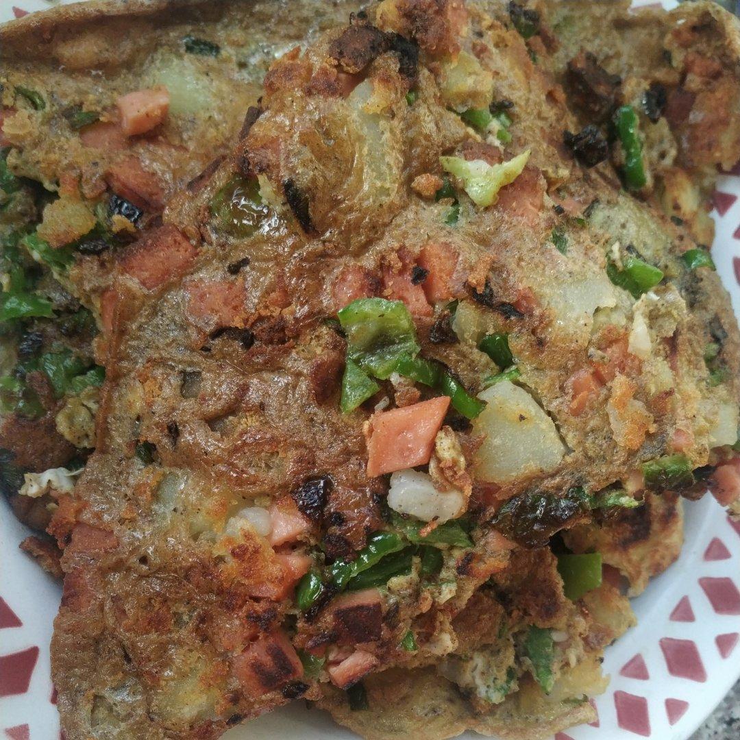 鸡蛋土豆饼「低脂快手早餐」