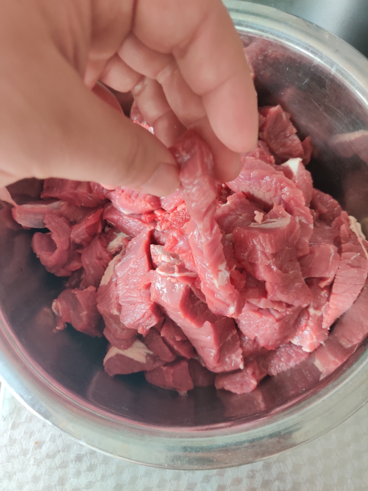 烤箱版清真牛肉干的做法 步骤1