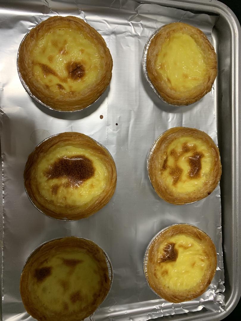 烤箱蛋挞(无需淡奶油)