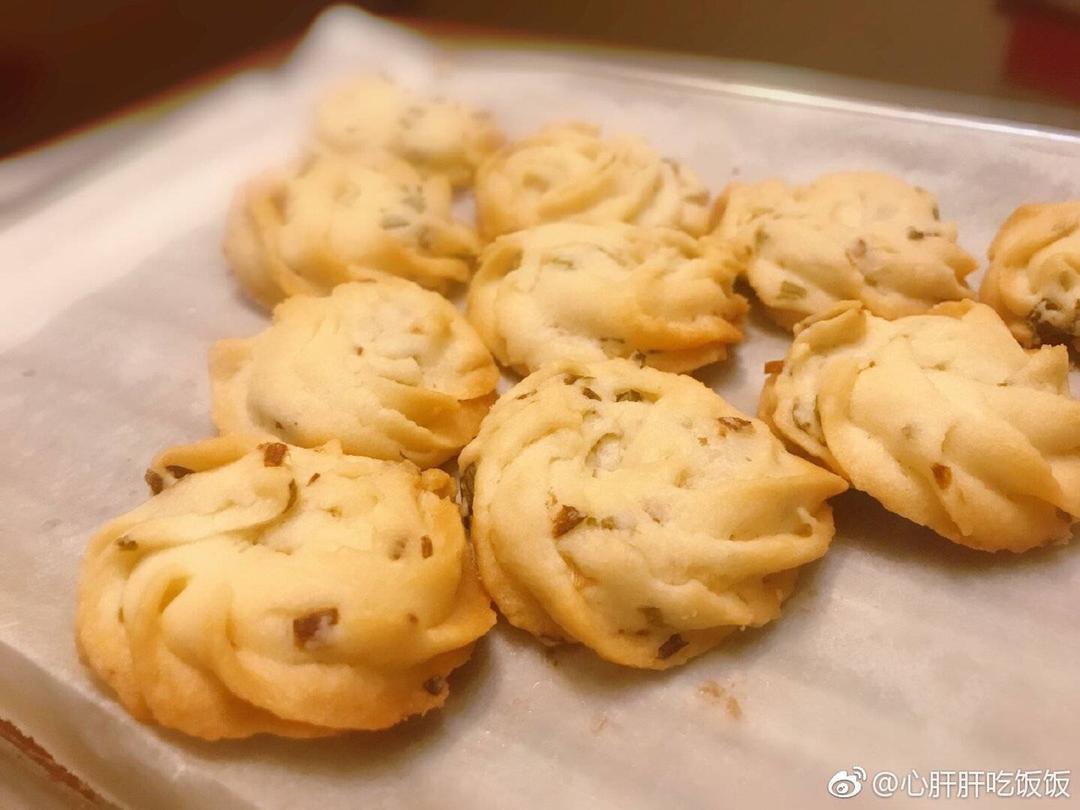 葱香曲奇——酥脆的咸味饼干