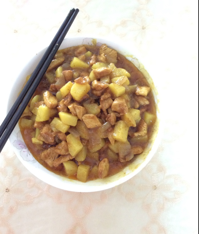 咖喱土豆鸡肉