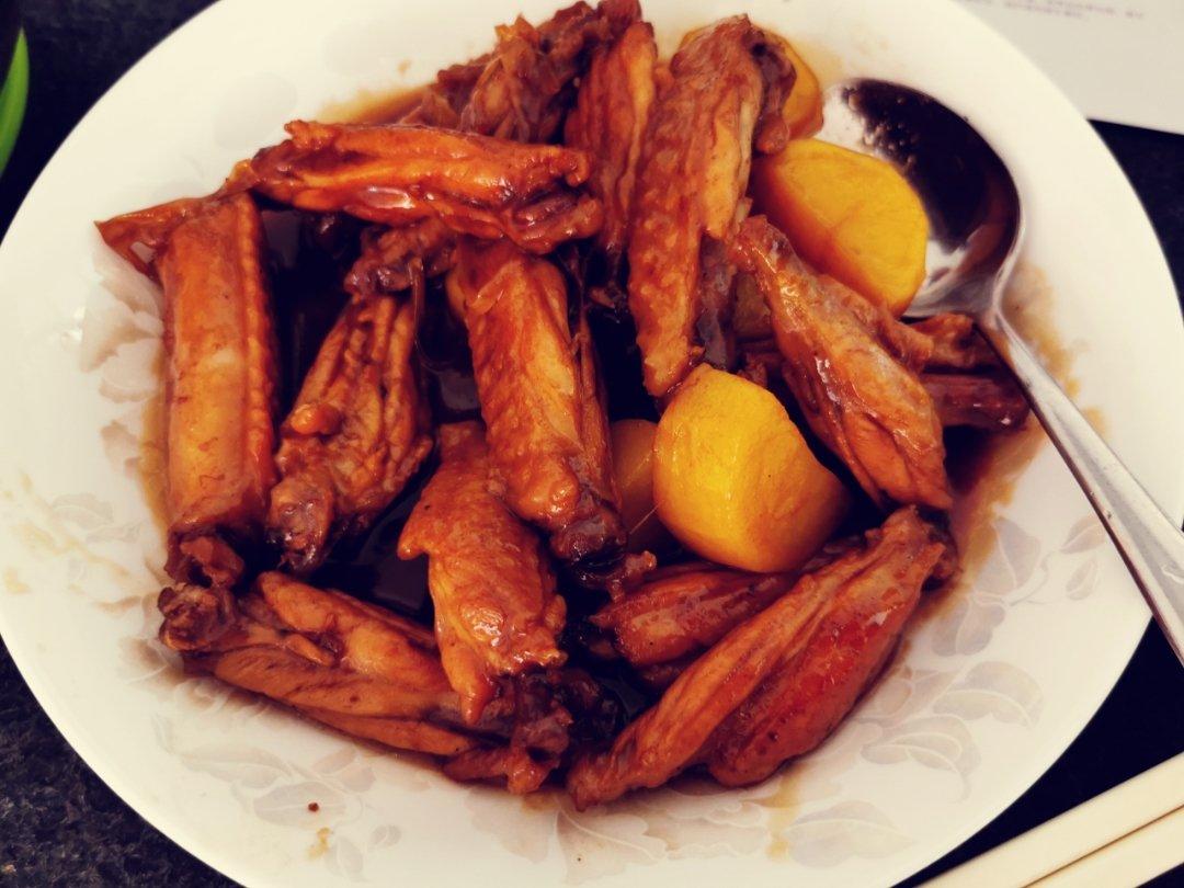 超级好吃的可乐土豆烧鸡翅