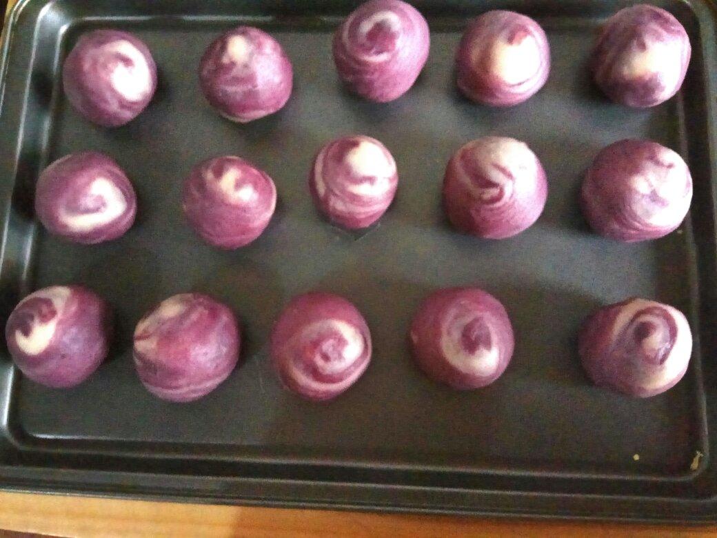 [香兰世家]掌心里的爱--紫薯蛋黄酥