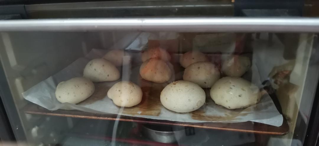 不用预拌粉的手指麻薯包💯成功