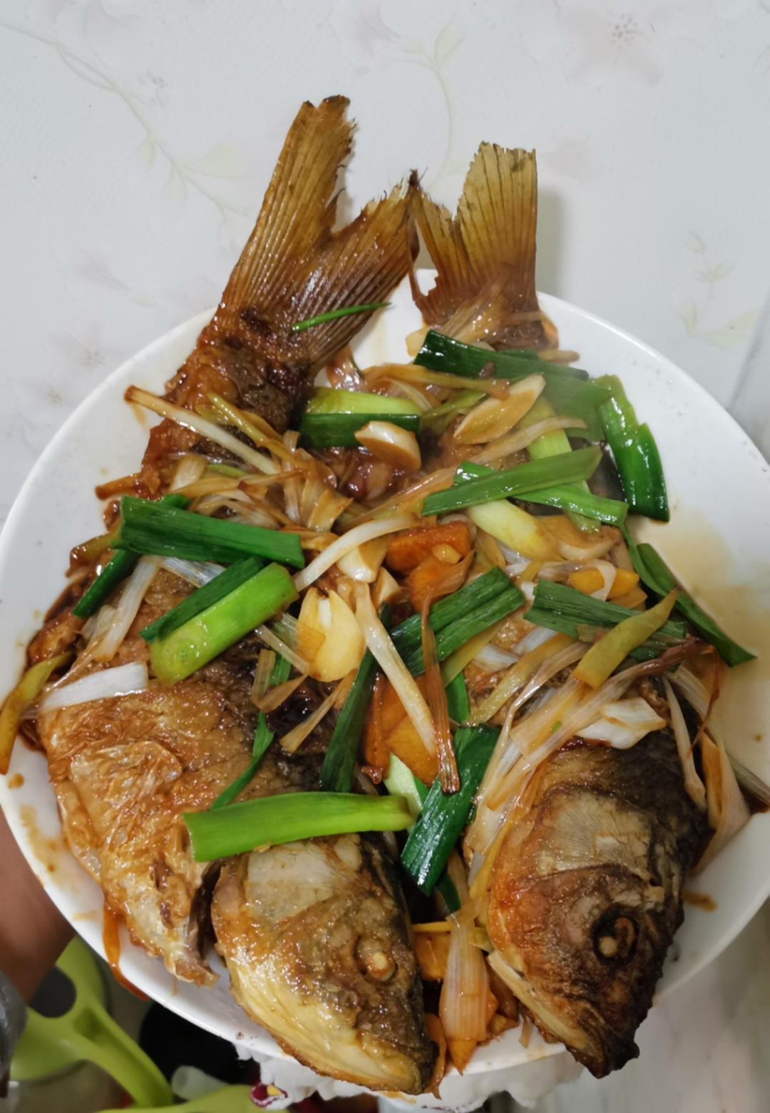光盘排行榜No.1干烧鲫鱼🐟（免烤箱版）