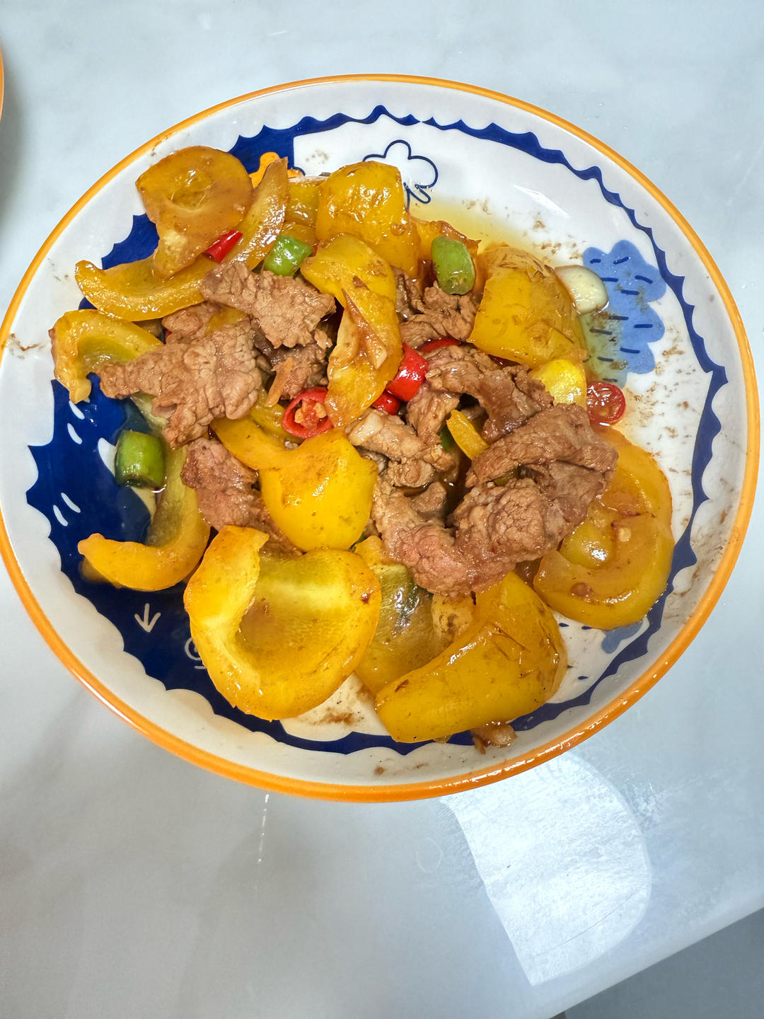 零失败的彩椒炒牛肉