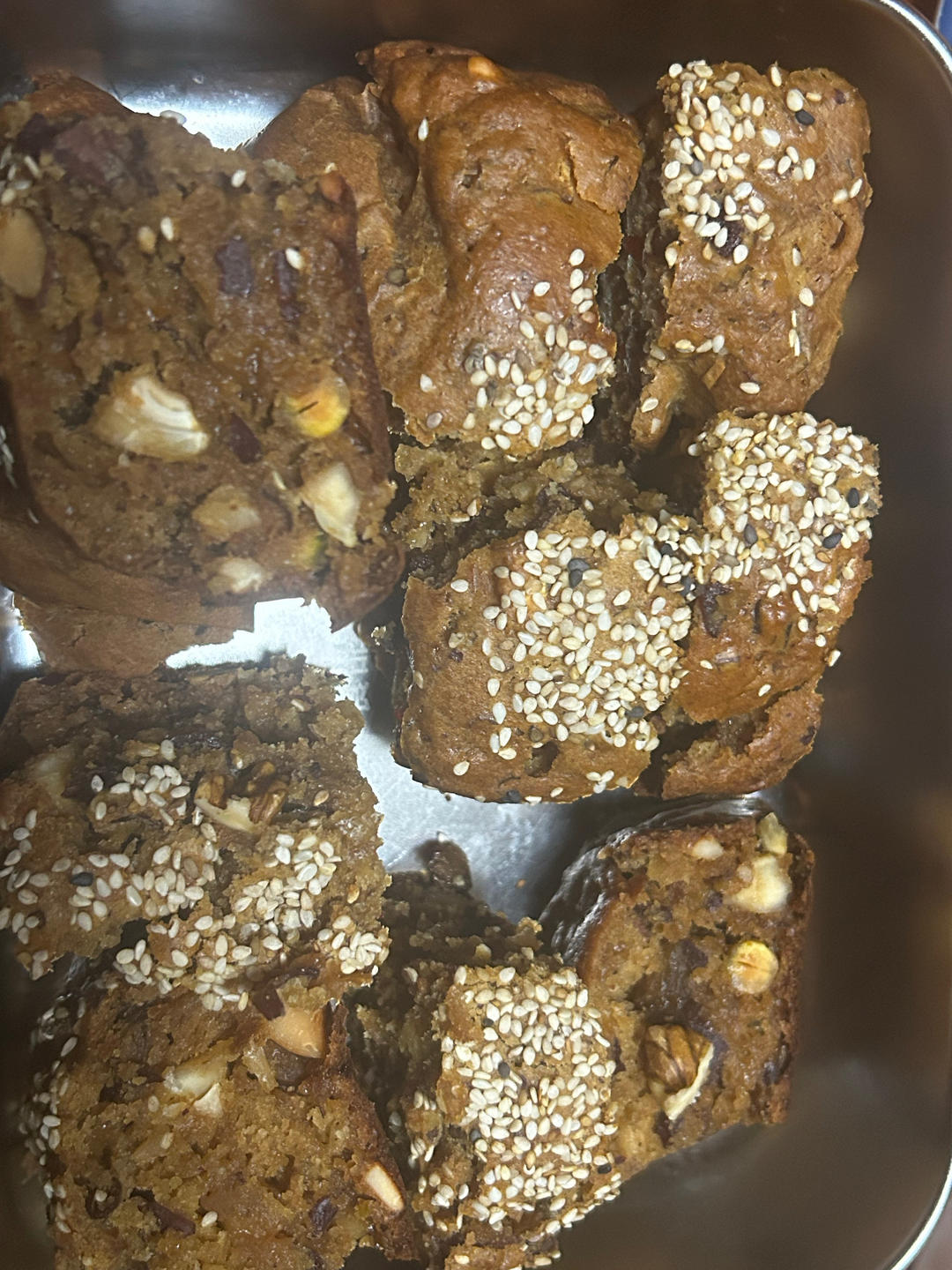 山姆同款｜枣泥核桃蛋糕（低油低糖版）