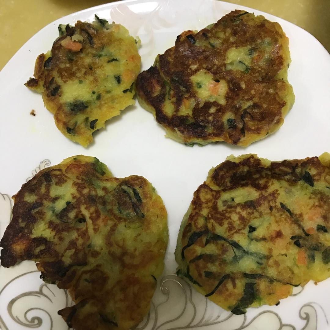 杂蔬土豆饼
