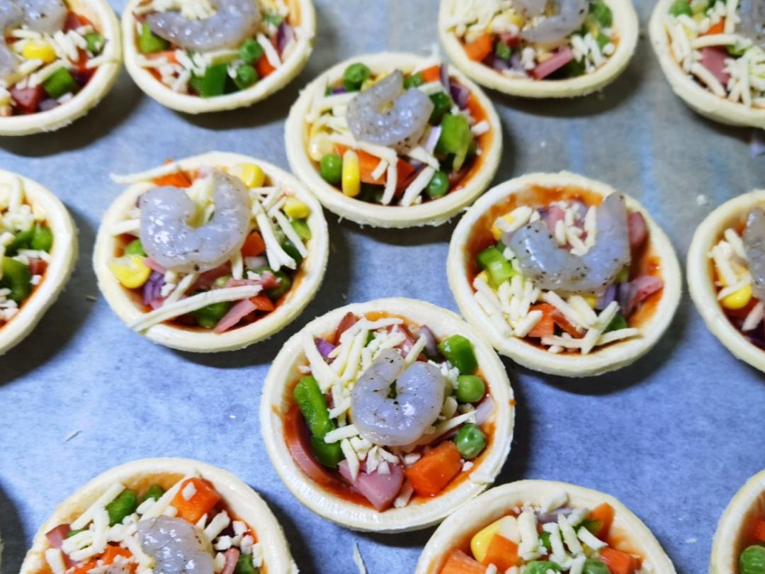 超简单迷你小披萨(蛋挞皮)