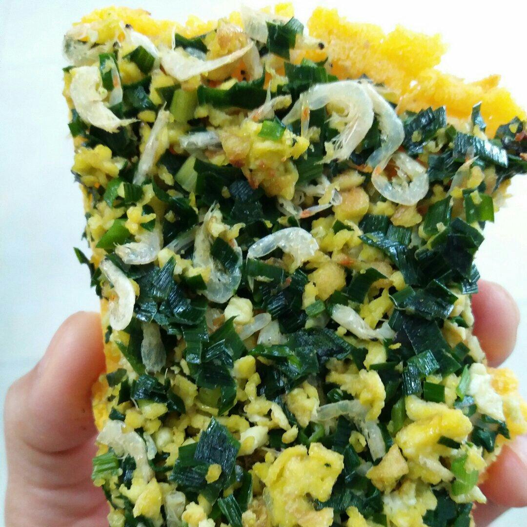 韭菜鸡蛋糊饼