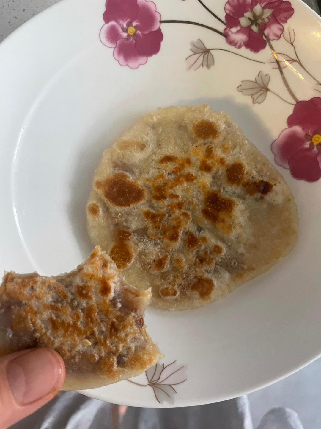 香甜松软的红糖饼，一次成功