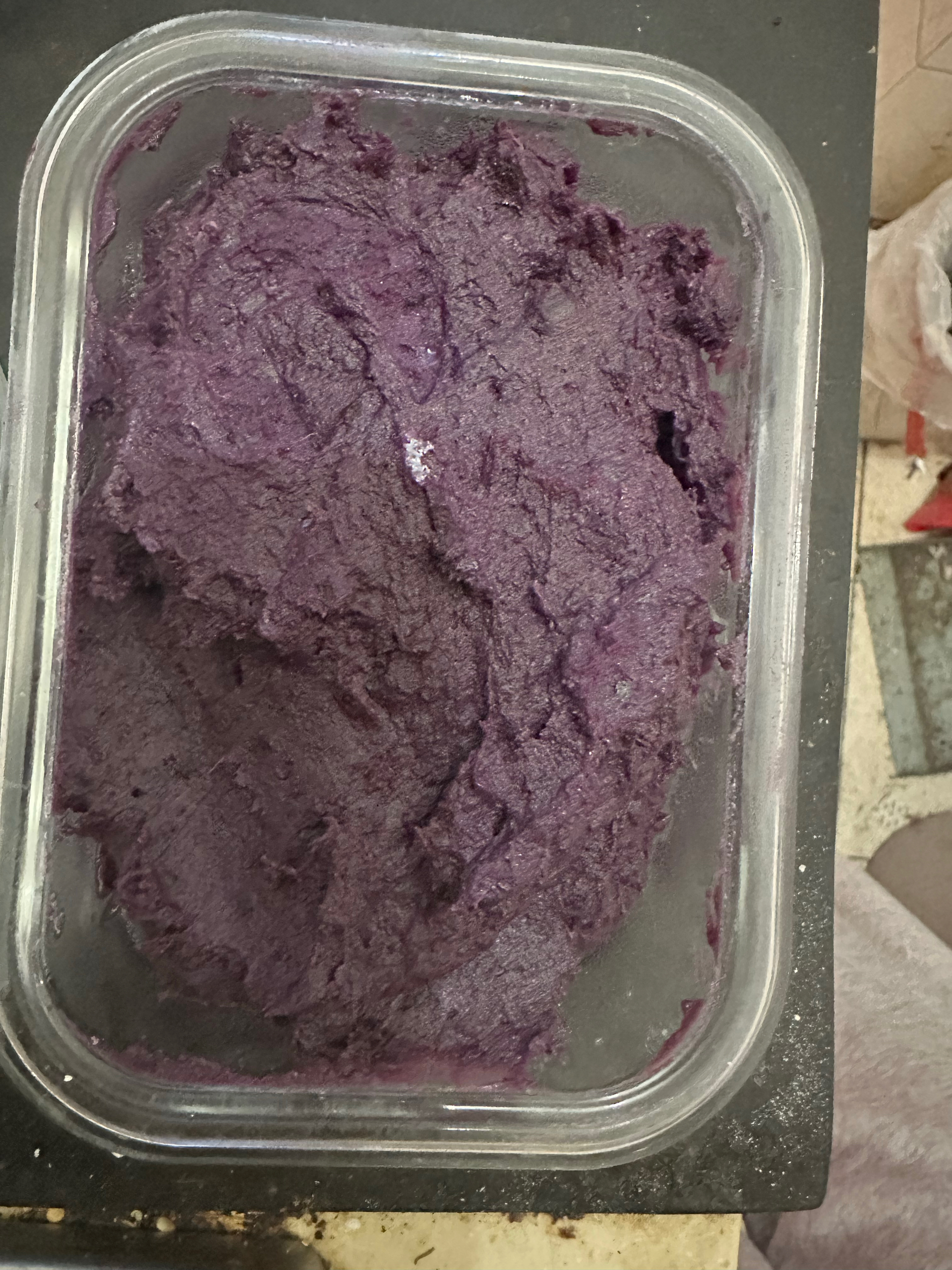 免炒紫薯泥的做法