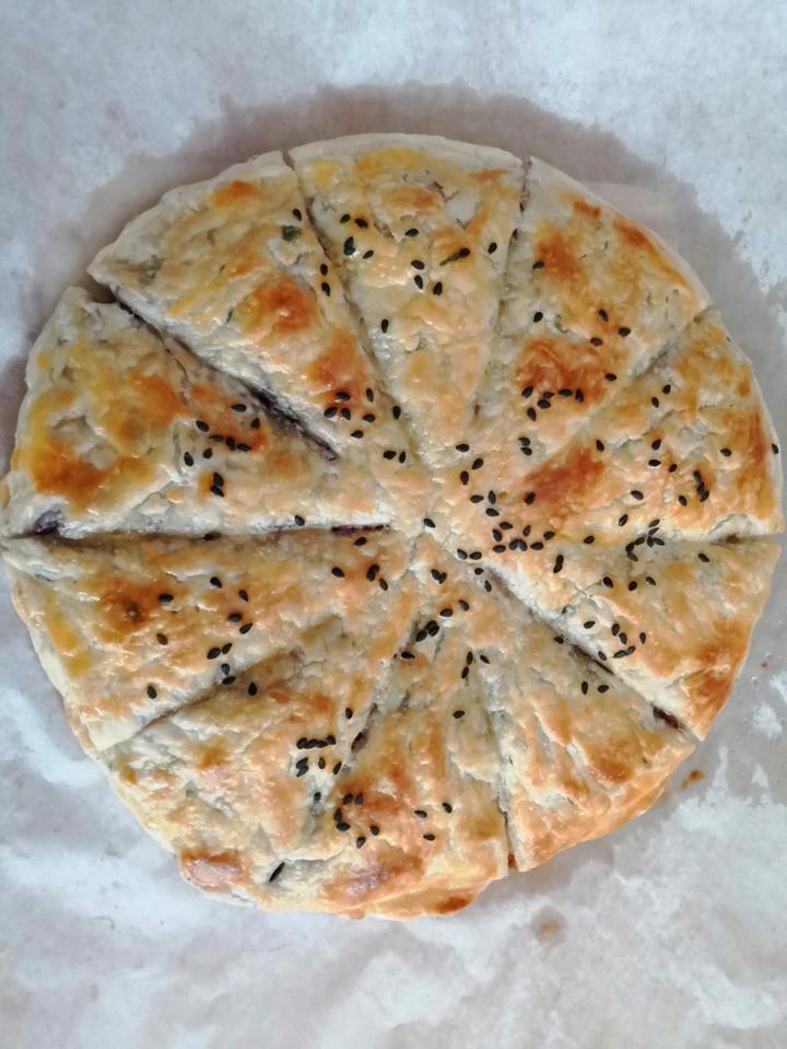 万能的手抓饼系列～紫薯酥