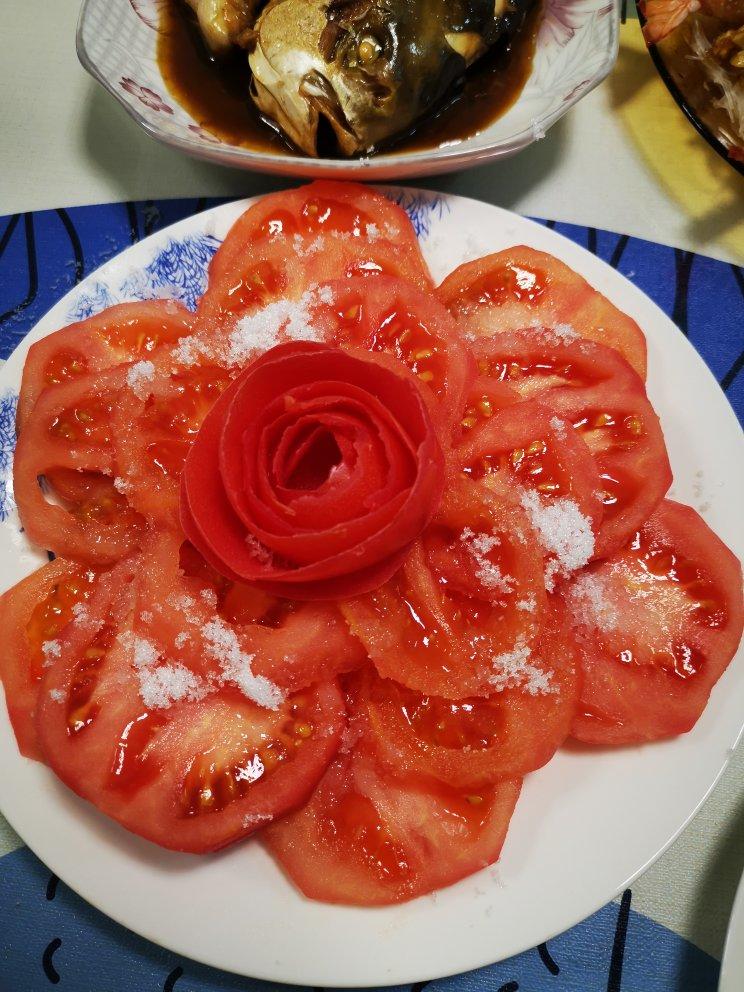 花开富贵-糖拌西红柿