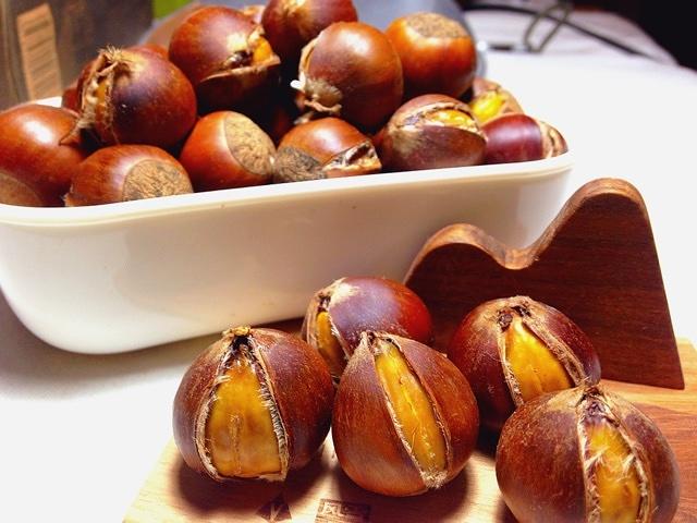 简单烤栗子的做法