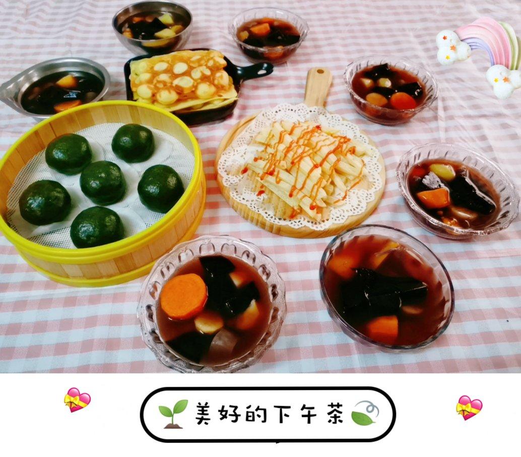 咸蛋黄肉松艾糍（青团）