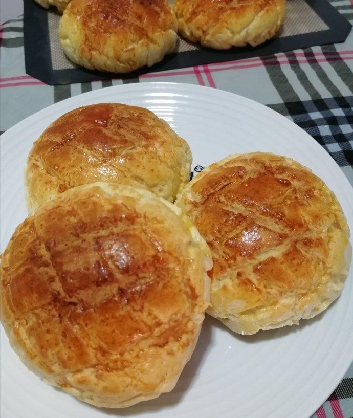 从小吃到大的【港式菠萝包】/ 冰火菠萝油详细步骤