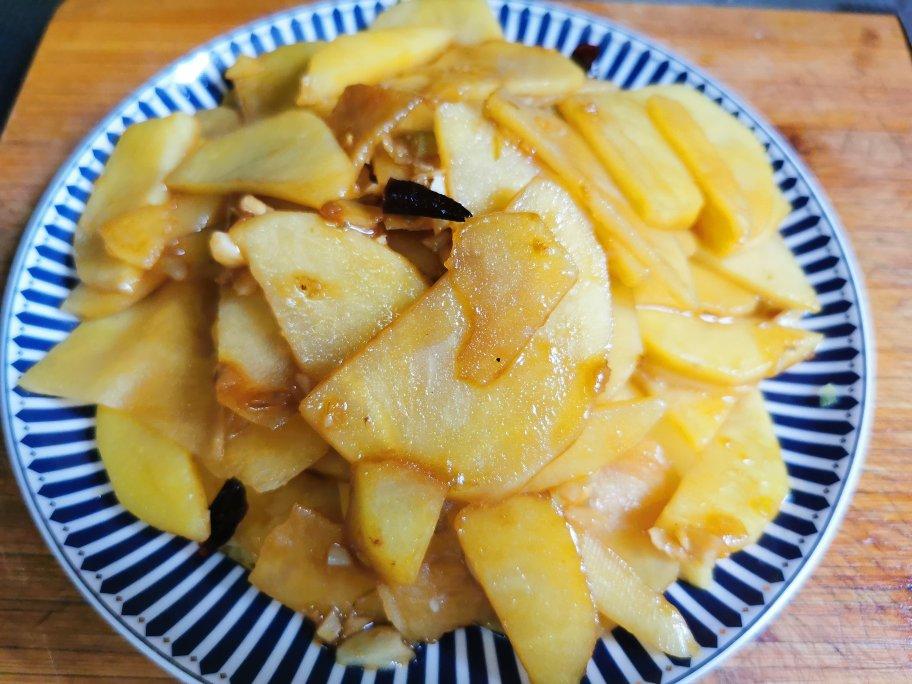 家常炒土豆片