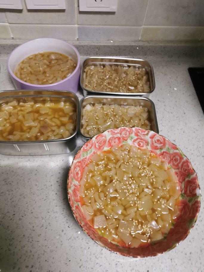 水晶肉皮冻