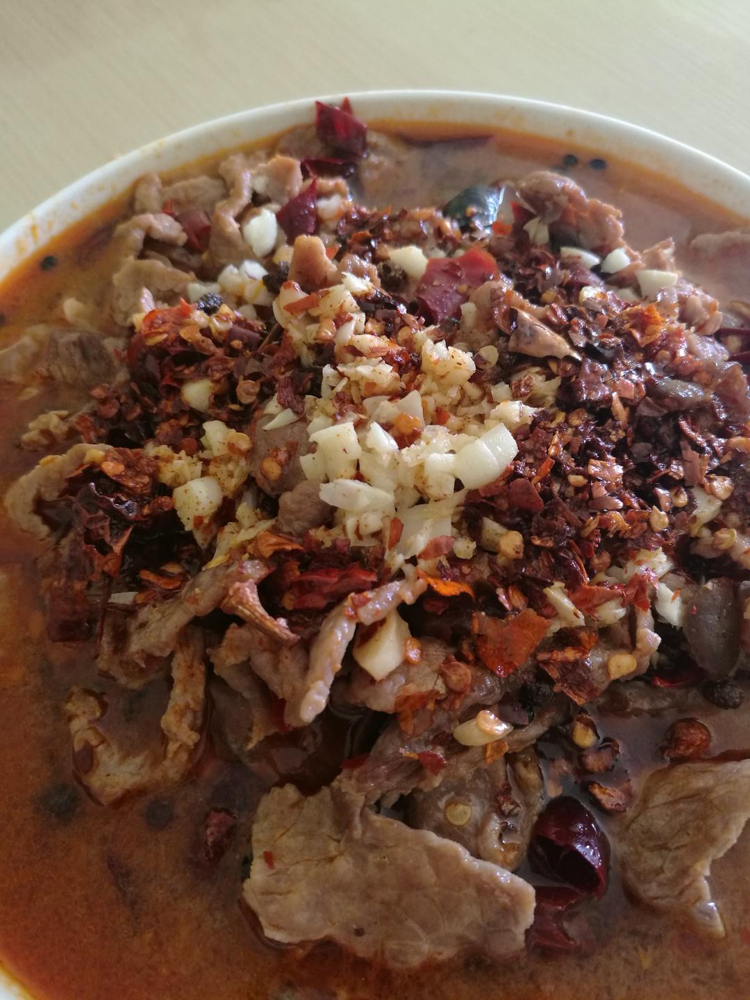 水煮牛肉
