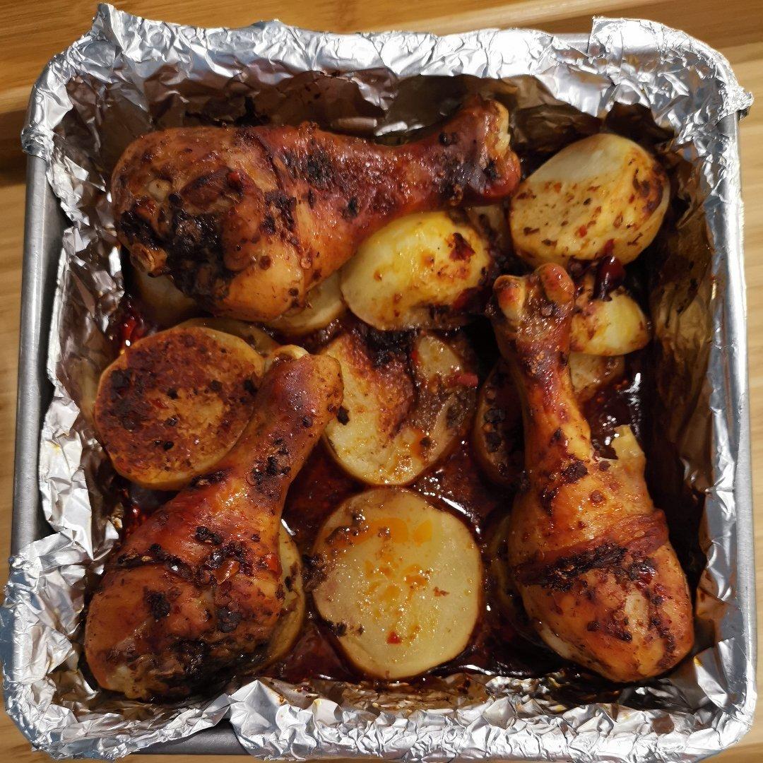 小高姐的土豆烤鸡翅(⌯¤̴̶̷̀ω¤̴̶̷́)✧