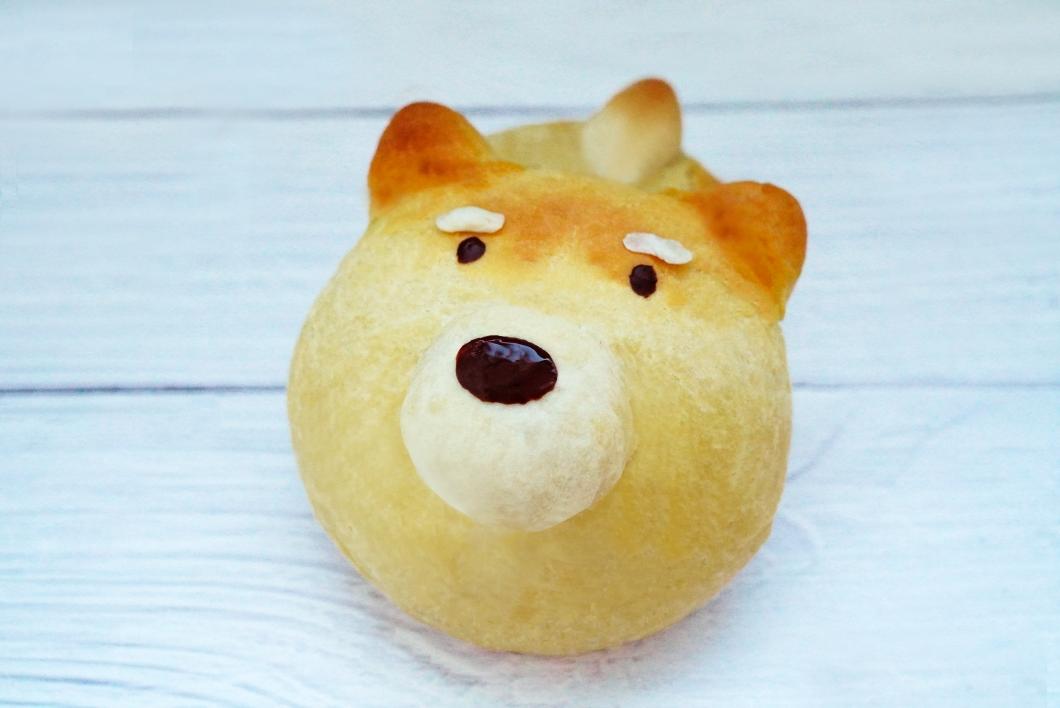 七夕限定狗头面包