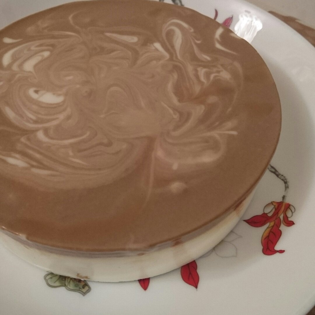 摩卡大理石冻芝士蛋糕