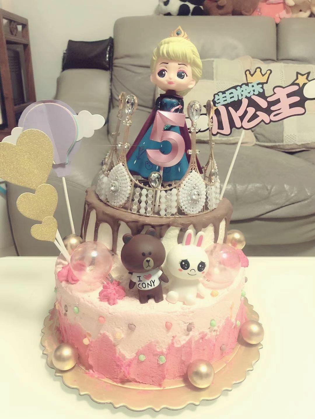 八寸戚风蛋糕（生日蛋糕坯）附六寸配单