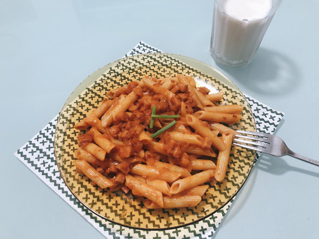 15分钟搞定超入味通心粉（意面）内附小窍门