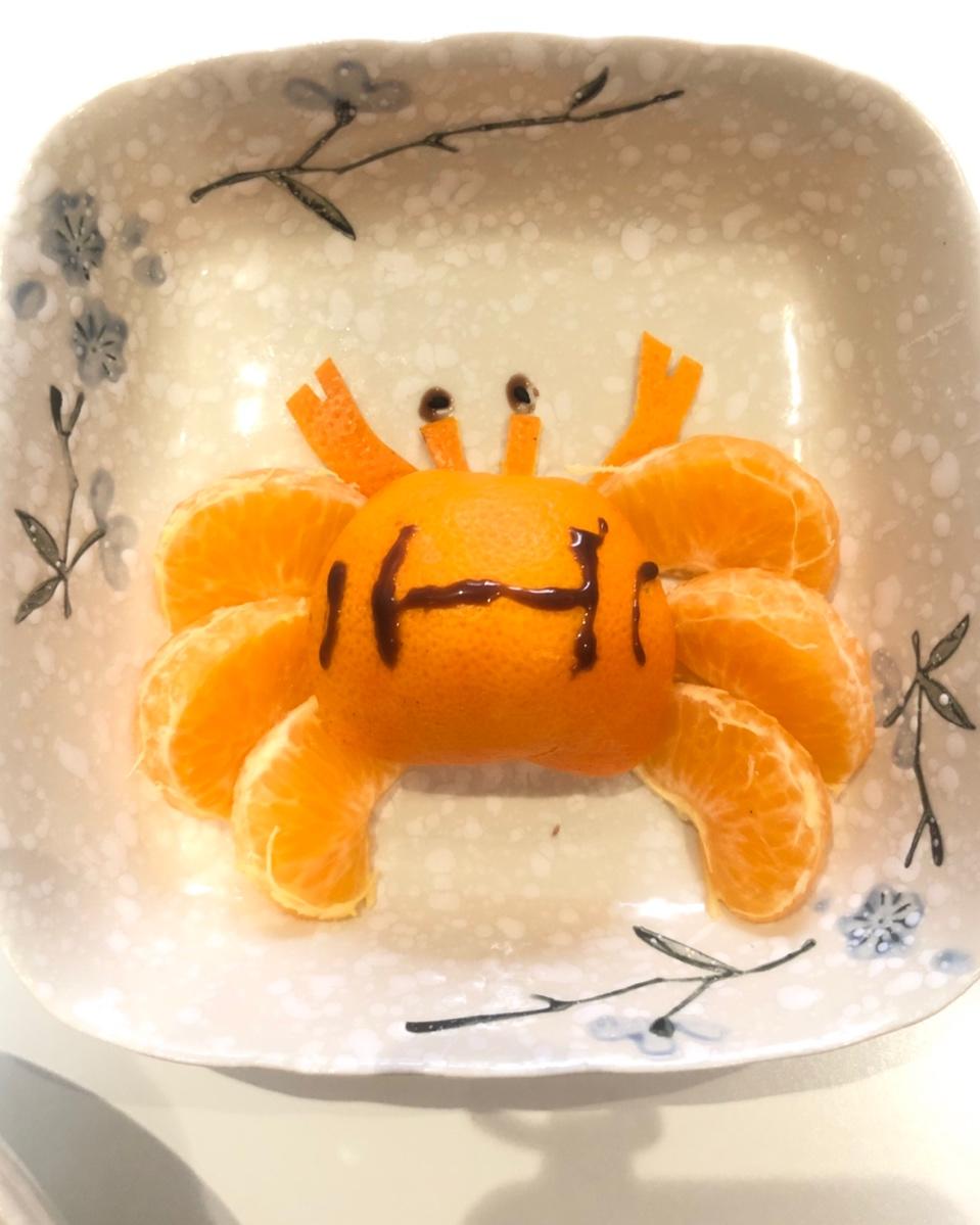 桔子螃蟹