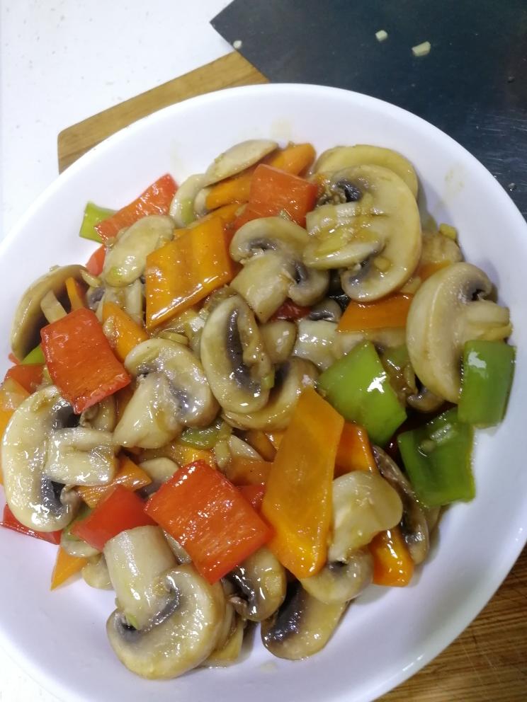 【小炒口蘑的做法步骤图,小炒口蘑怎么做好吃】热干面自由_下厨房