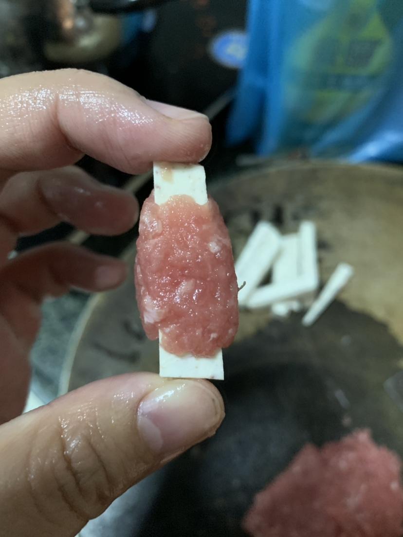 12月➕宝宝辅食—肉裹芋头条（成人也可以吃）的做法 步骤3