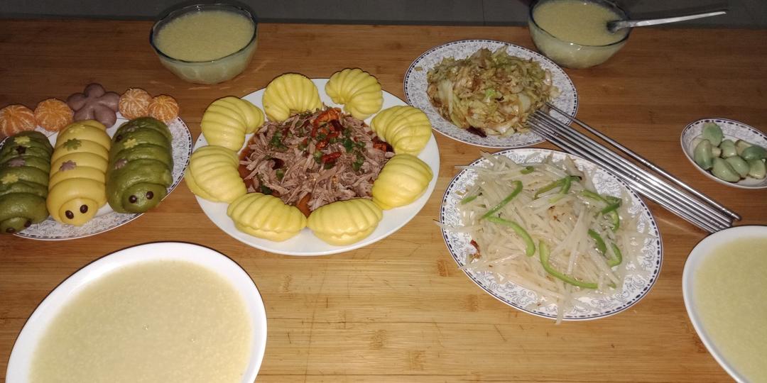 我家的美味晚餐