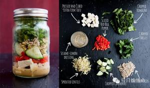 Salad in a Jar的做法 步骤3