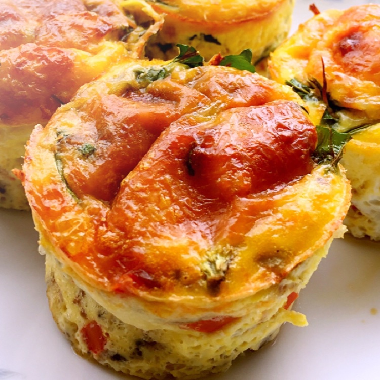 早餐鸡蛋杯cupcake Frittata