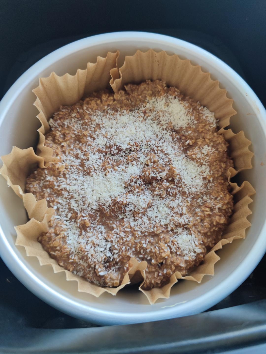 帕梅拉减脂❗️甜品🍰可可燕麦黑巧香蕉磅蛋糕