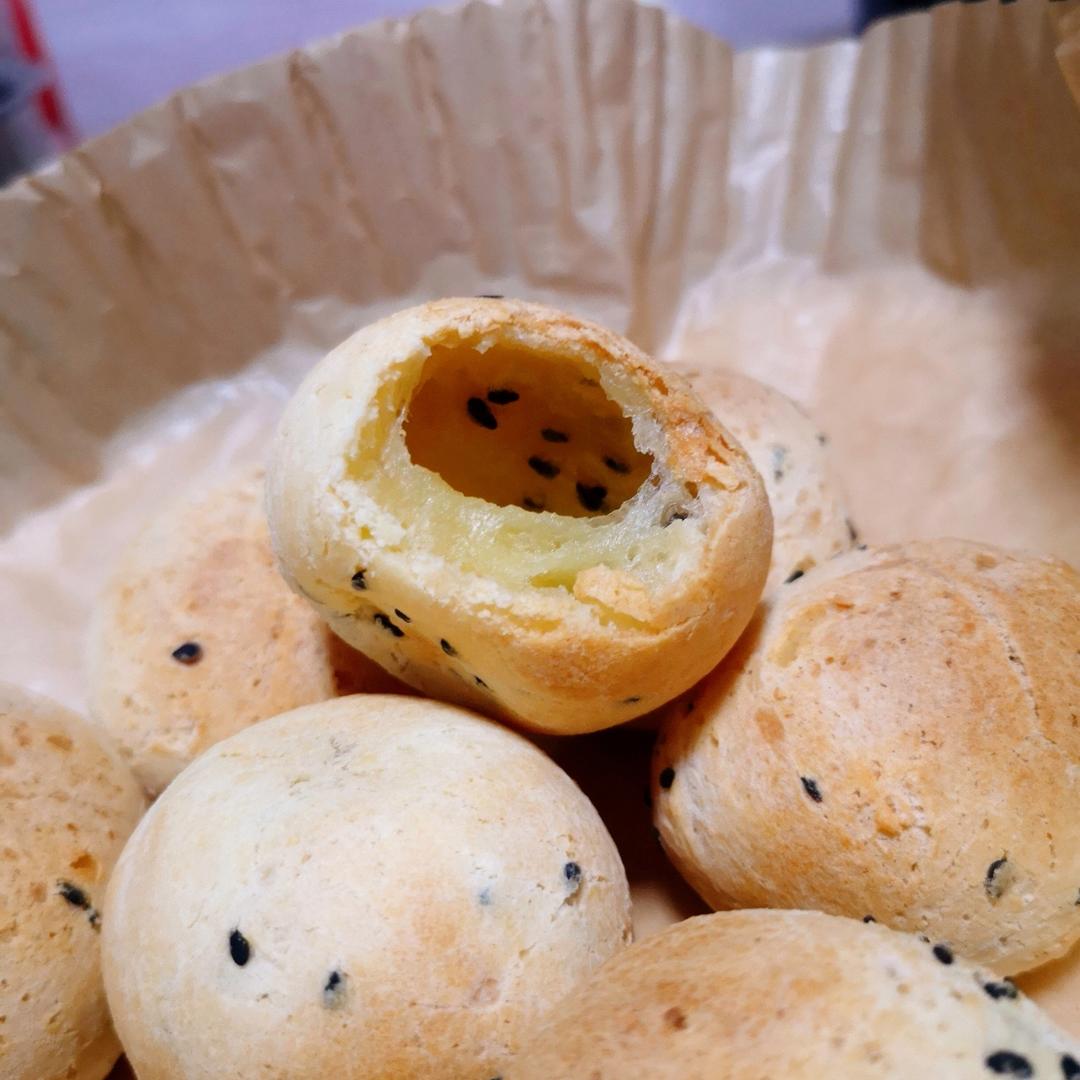 空气炸锅版空心麻薯