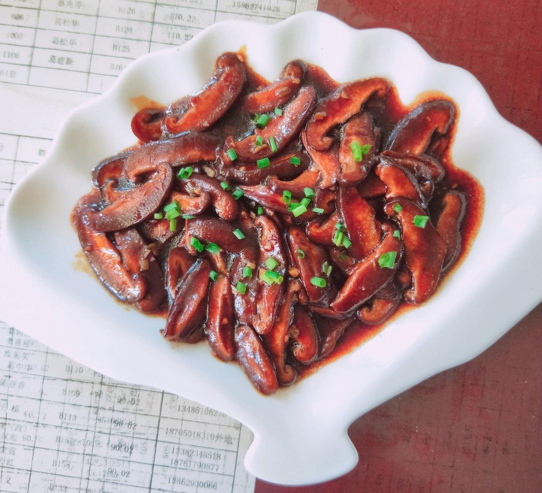 鲜美无比的蚝油香菇