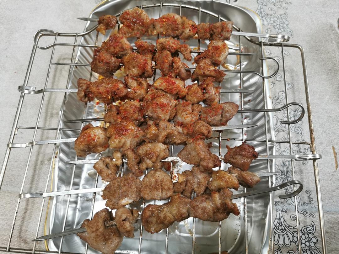 巨好吃的羊肉烤串（烤箱版）